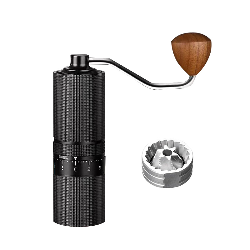 Molino de café manual profesional portátil para cocina, máquina de espresso de mano, molino de café ajustable