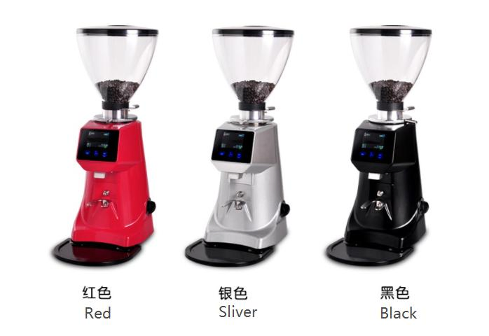 Molino de café manual Burr Profesional Máquina de molienda cuantitativa de café Molinillo de café comercial Molinillo de café automático