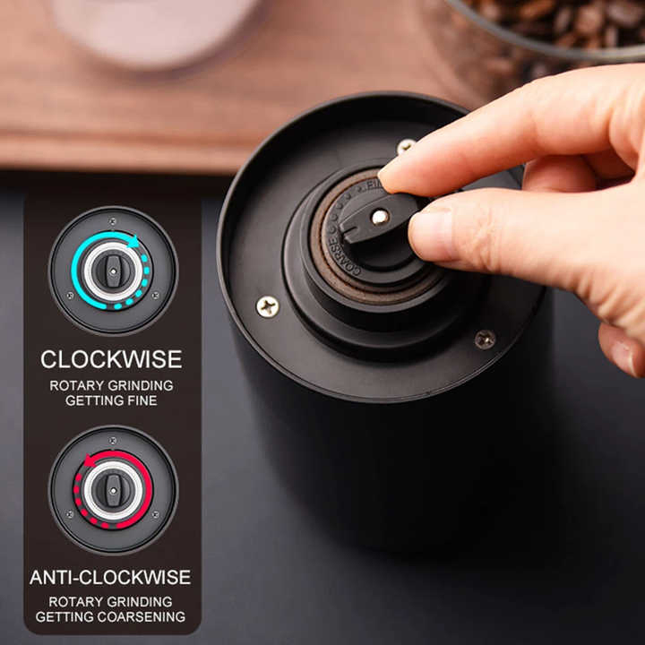Precio de fábrica máquina de café portátil recargable por USB molinillo de café para máquinas expendedoras