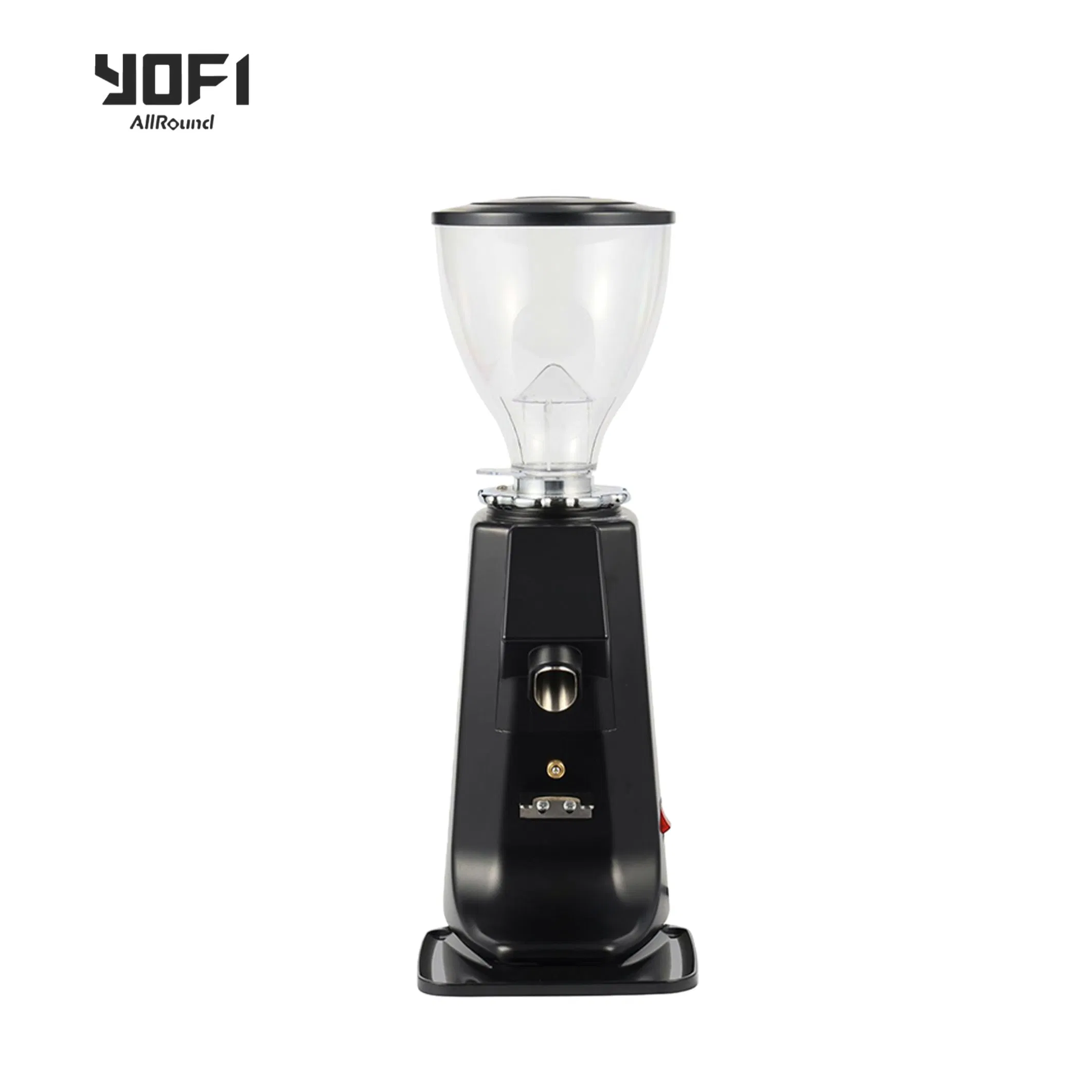 Máquina de Molienda Eléctrica de Burr Plana de Calidad Premium para Uso Comercial y Doméstico 64mm 370W Molinillo de Café para el Hogar