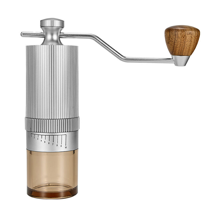 Molino de café manual ajustable externo 420 de acero inoxidable