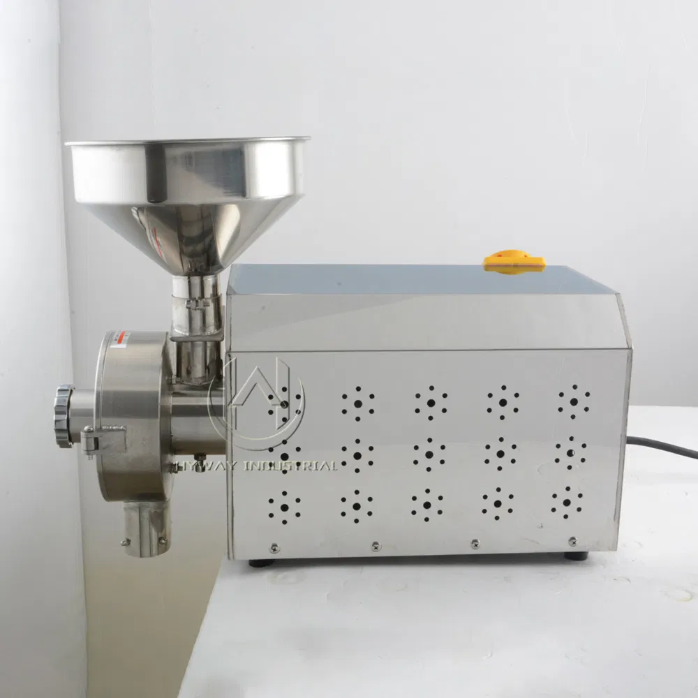 Hy-40/60/100kg Molinillo de Granos de Trigo, Maíz, Harina, Especias, Espresso, Granos de Cacao, Granos de Café, Máquina de Molienda, Molinillo de Café de Placa Plana