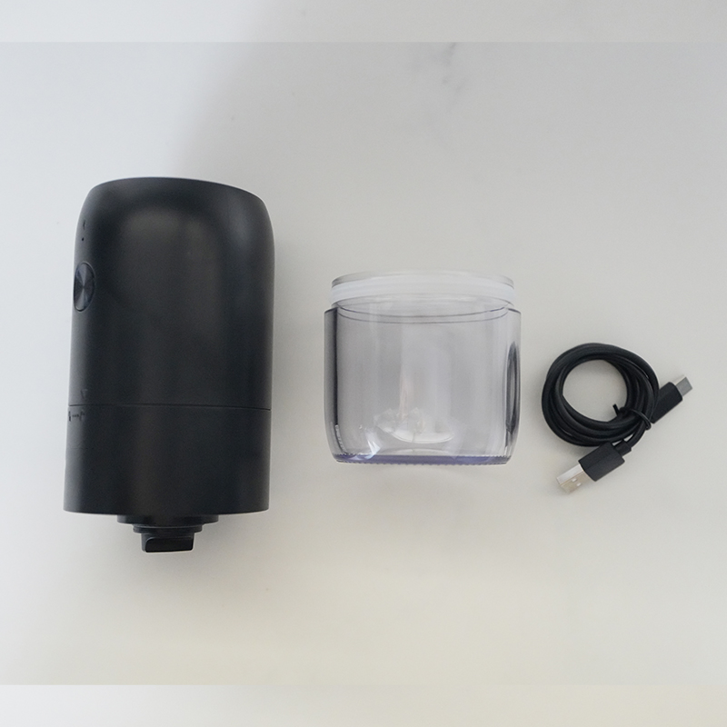 Molino de café portátil eléctrico para viajar, acampar y uso en casa