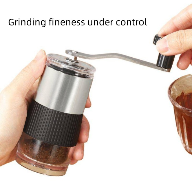Nuevo Llegada Molinillo de Café Compacto de Acero Inoxidable Portátil Mini Molinillo de Café Manual para Viajes