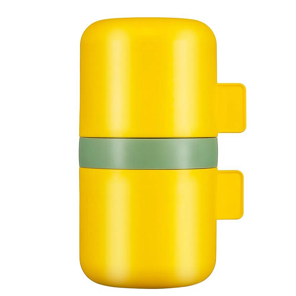 Mini cafetera portátil de goteo para dos personas, molinillo de café de cerámica cónica para viajes y camping