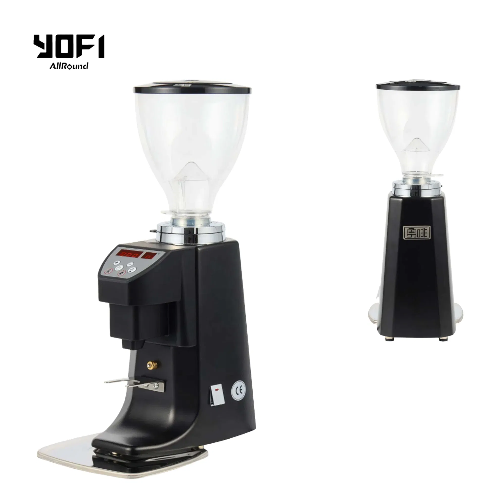 High Performance Electric Blades Consistent Grind Quality for Espresso Machines Manual Coffee Grinder