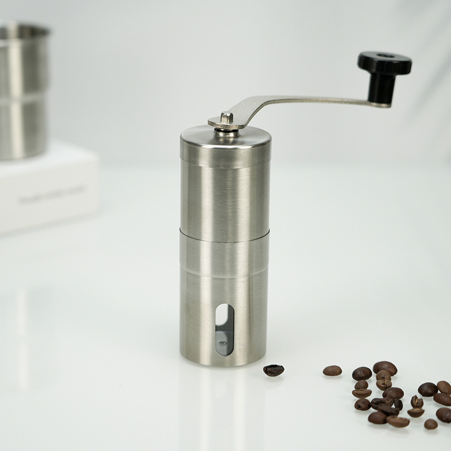 Molino de café manual portátil mini para cocina, máquina de café de mano con molino a precio económico