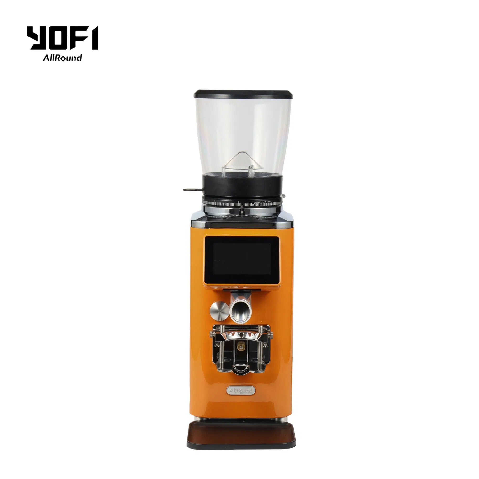 Gran Capacidad de Tolva 220V 83mm Molinillo de Café Automático de Pantalla Táctil Comercial