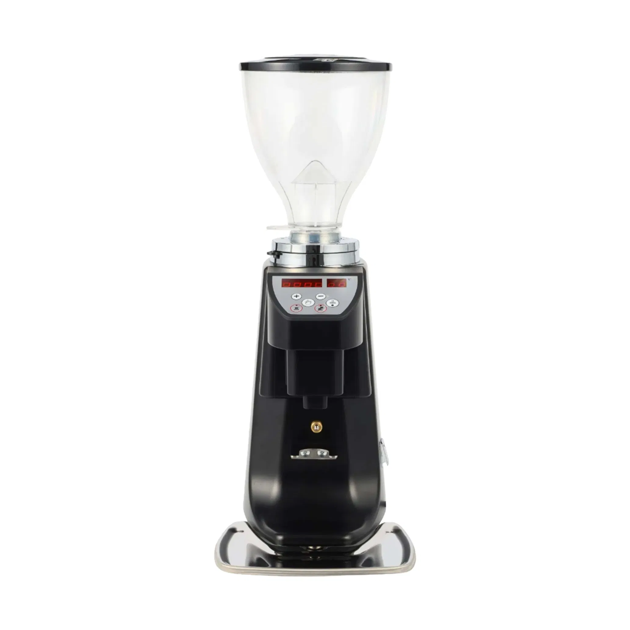 Calidad Premium 64mm Burrs de Acero de Alto Carbono 370W Motor 220V Molinillo de Café Espresso para Restaurante y Hogar