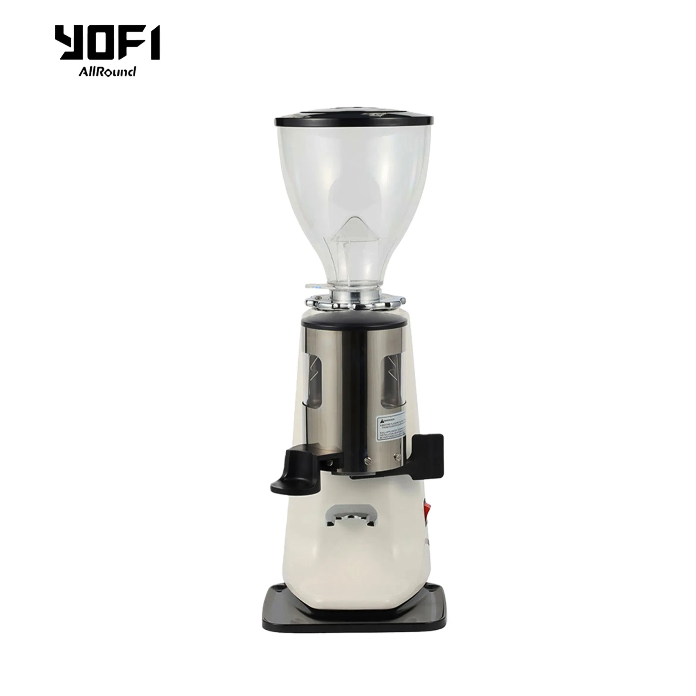 Personalizado 370W Máquina de Espresso Eléctrica Comercial de Alta Presión con Grosor Ajustable 120V 220V Molinillo de Café de Gran Capacidad