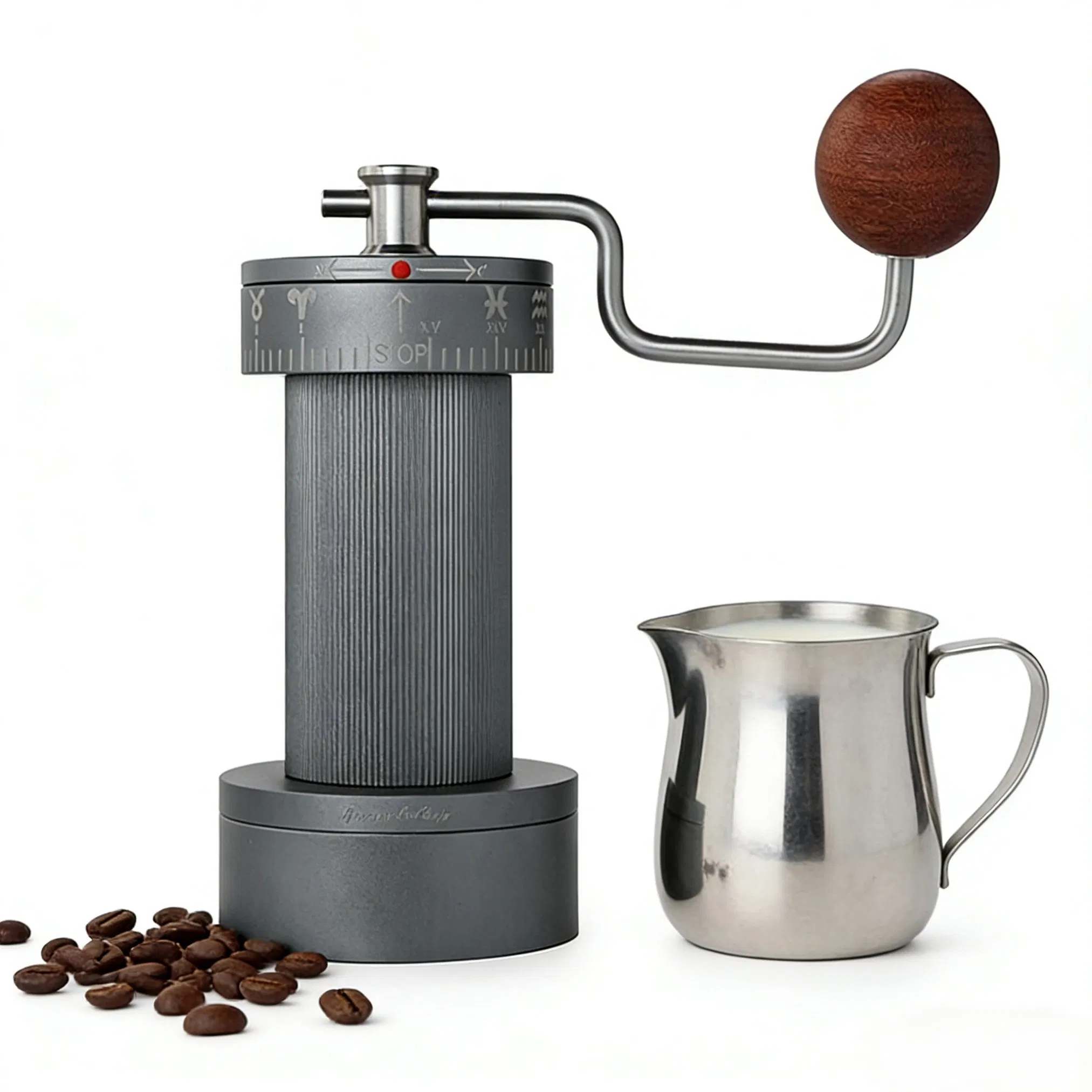 Molinillo de café manual profesional italiano de tercera generación La Marzocco, molinillo de granos de café con escala ajustable, exclusivamente para suministro transfronterizo