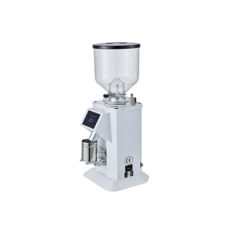 Nuevo diseño de estilo, contenedor de frijoles de gran capacidad automático, configuración ajustable, molinillo de café profesional