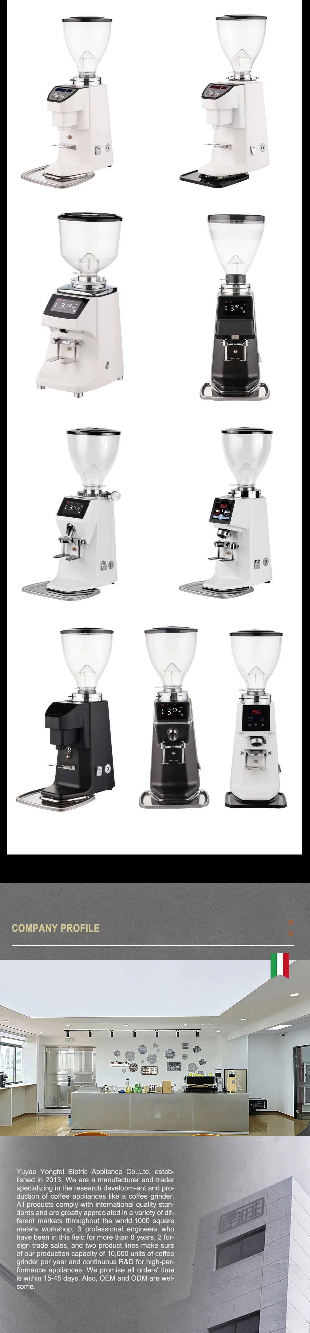 Molino de café eléctrico 2