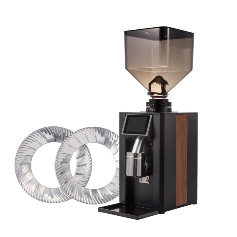 Molino de café industrial eléctrico profesional, máquina de molienda manual para café, molino comercial de espresso