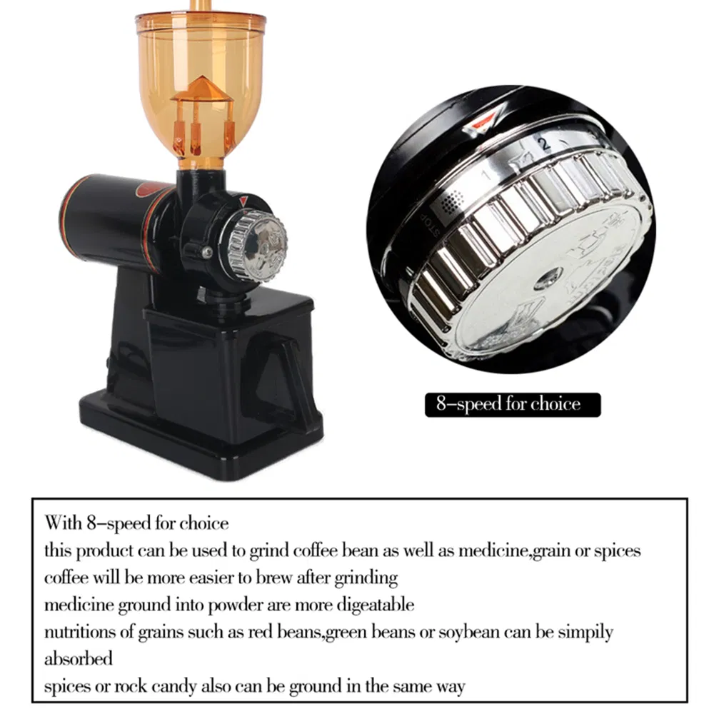 Grt-By600 Molinillo de café industrial eléctrico sólido y estable profesional manual