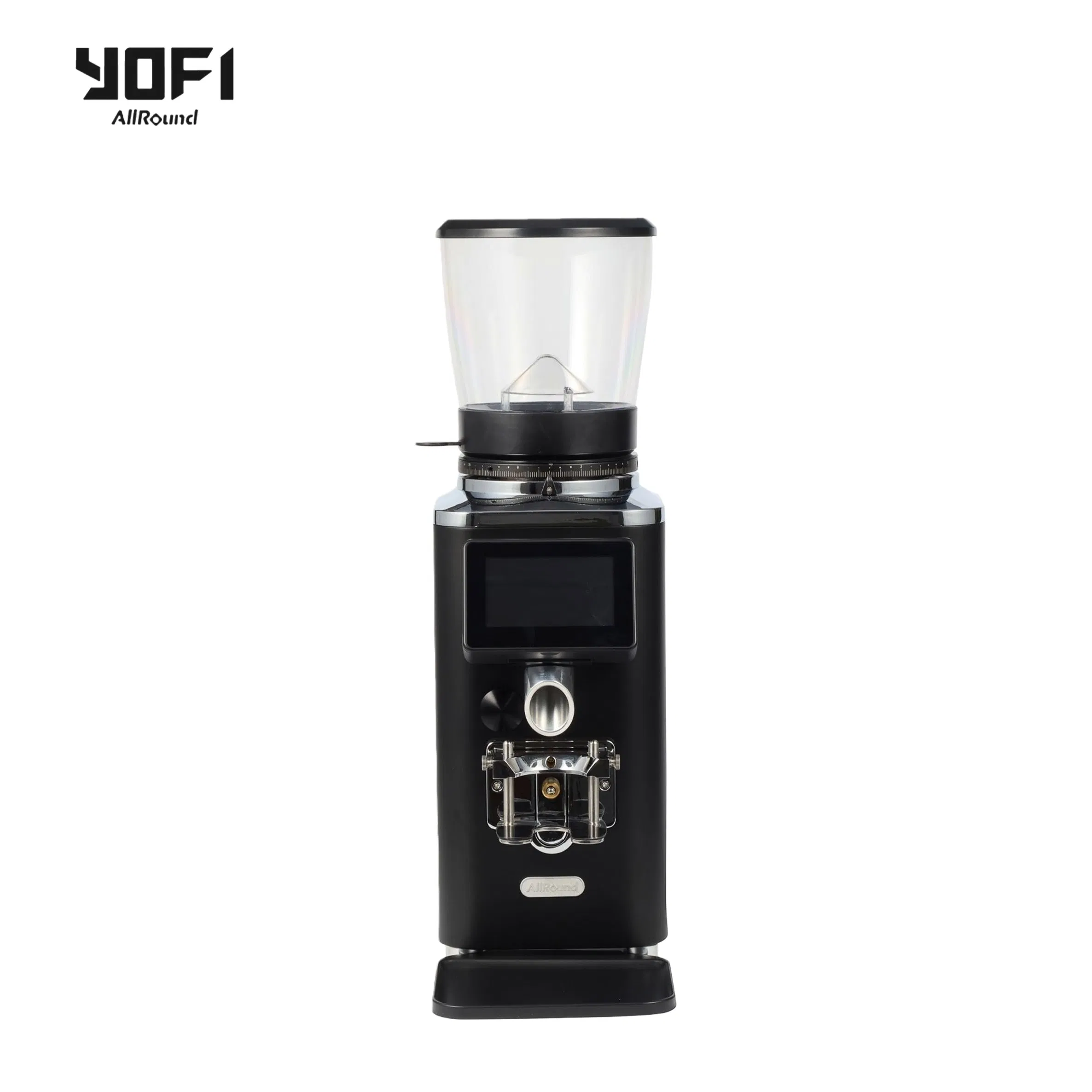 Molino de café industrial de alta capacidad y alta precisión 83mm con cuchilla plana 220V de servicio pesado