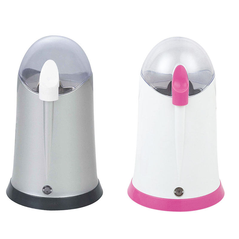 Molino de café portátil mini para el hogar, cocina y viajes, de acero inoxidable, con bajo nivel de ruido, para moler granos de café y especias