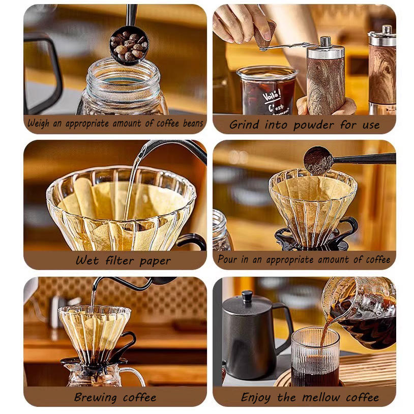 Máquina de café árabe todo en uno, molinillo de café para viajar, acampar y uso en casa