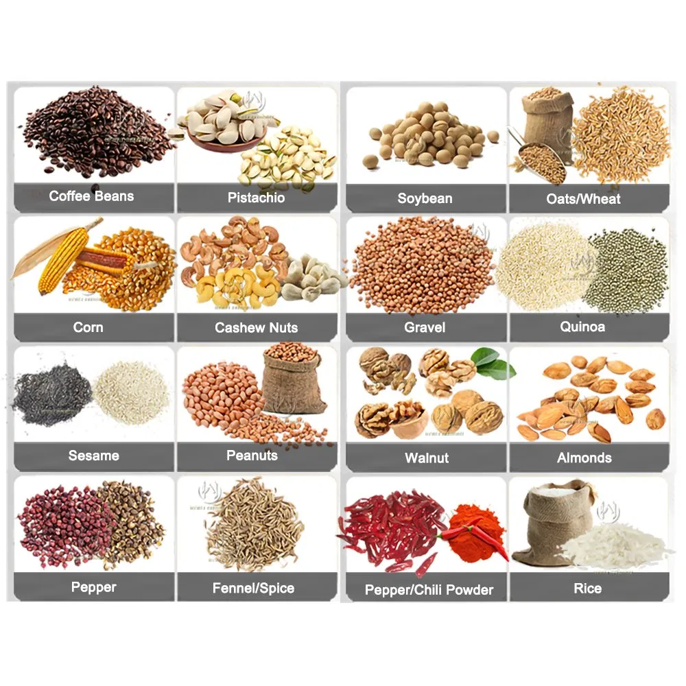 Hy-40/60/100kg Molinillo de Granos de Trigo, Maíz, Harina, Especias, Espresso, Granos de Cacao, Granos de Café, Máquina de Molienda, Molinillo de Café de Placa Plana