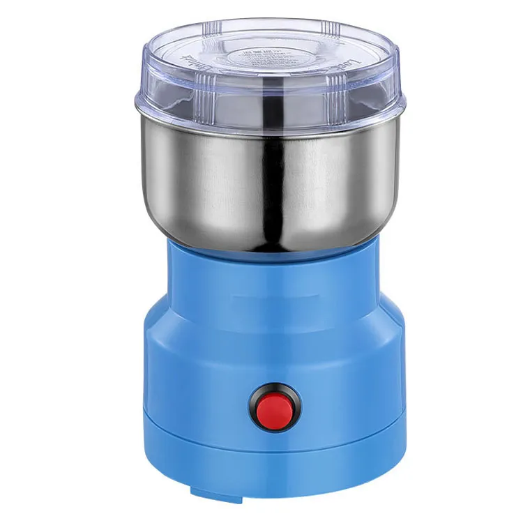 Procesador de Alimentos Portátil de Electrodoméstico Molinillo de Café Manual Antiguo Italiano con Muela de Café y Cuchillas de Acero Inoxidable