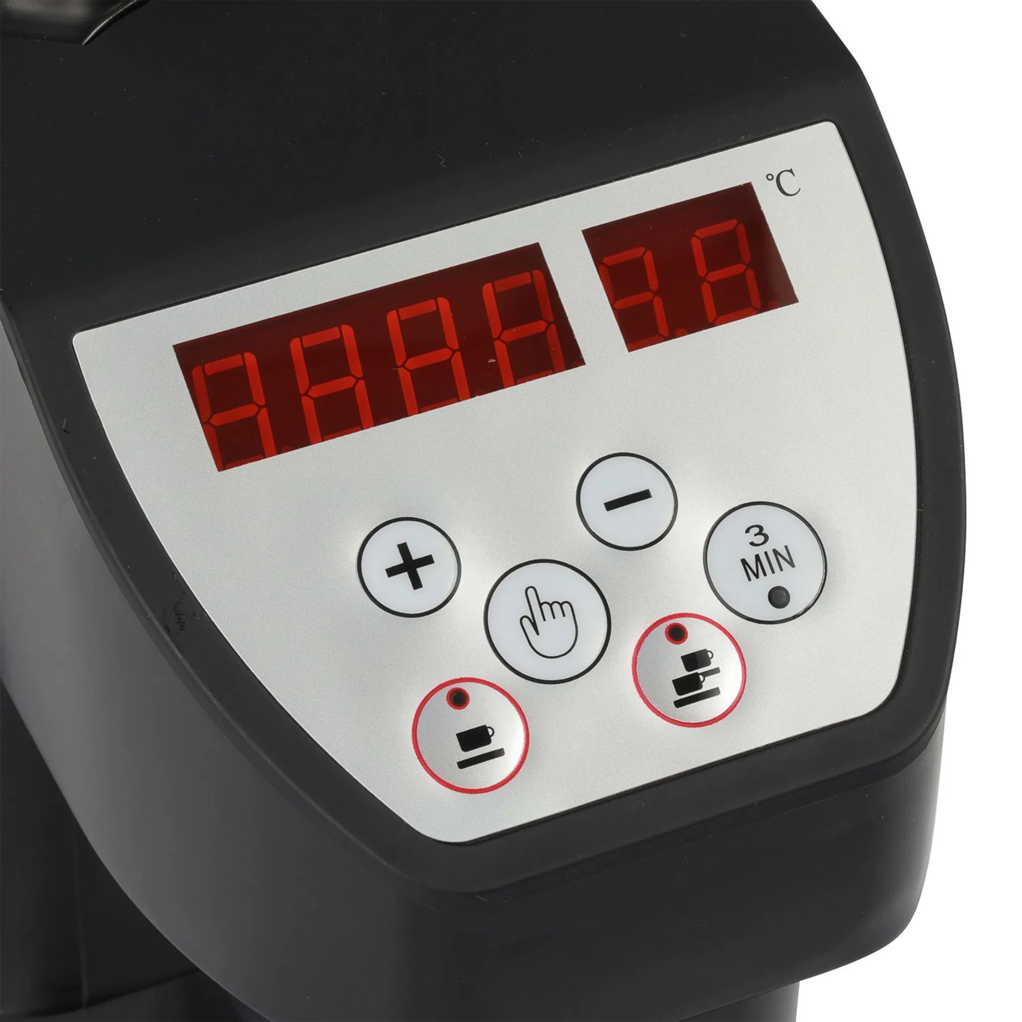 Uso Comercial 370W Molinillo de Café Eléctrico con 64mm Molinillo de Café de Placas Planas de Alta Velocidad
