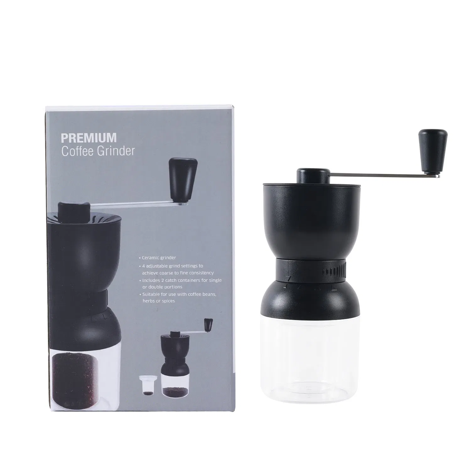 Accesorios de barista al por mayor, molinillo de café, molinillo de café profesional, manual
