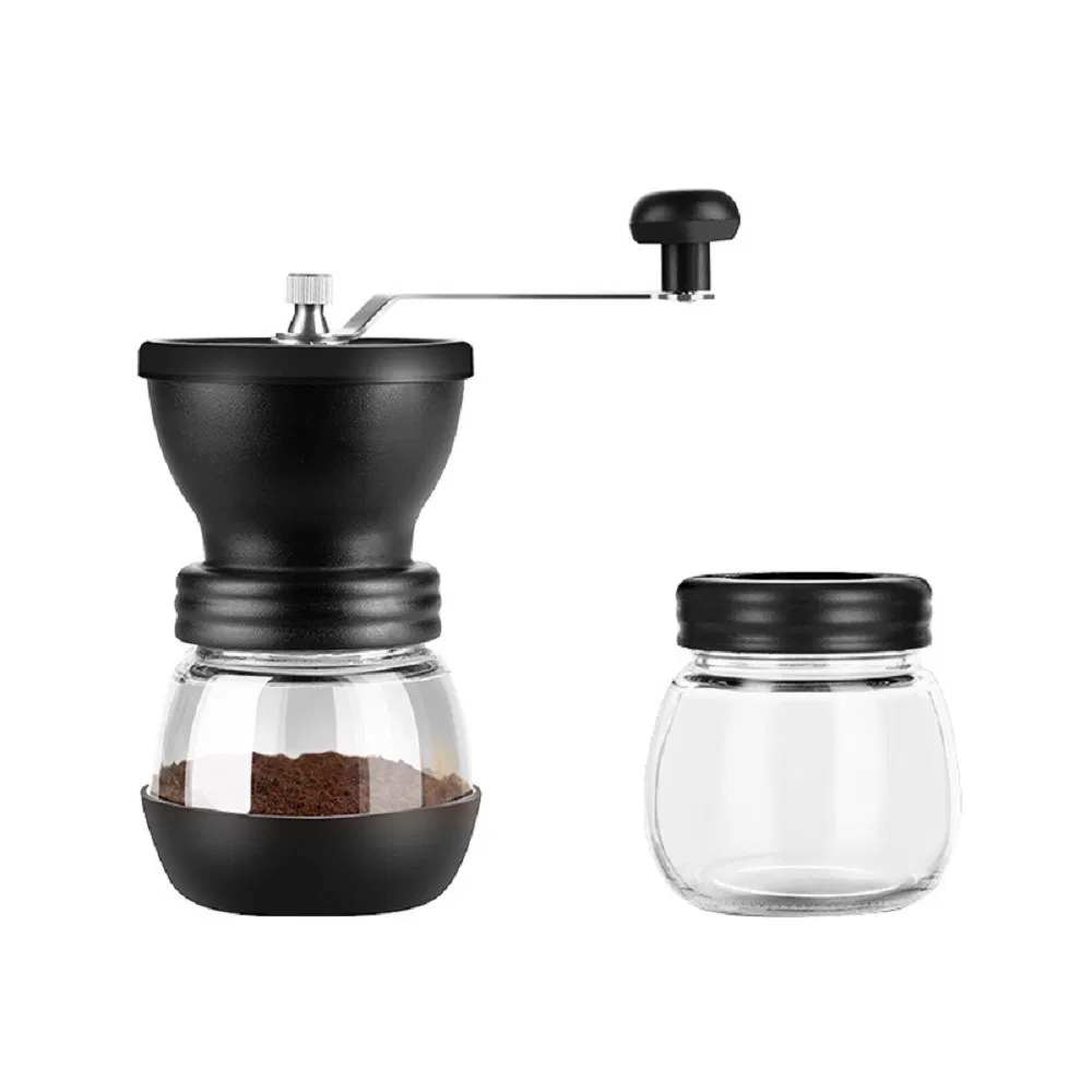 Molino de café manual de muelas ajustables con manivela herramienta para granos Mi18251