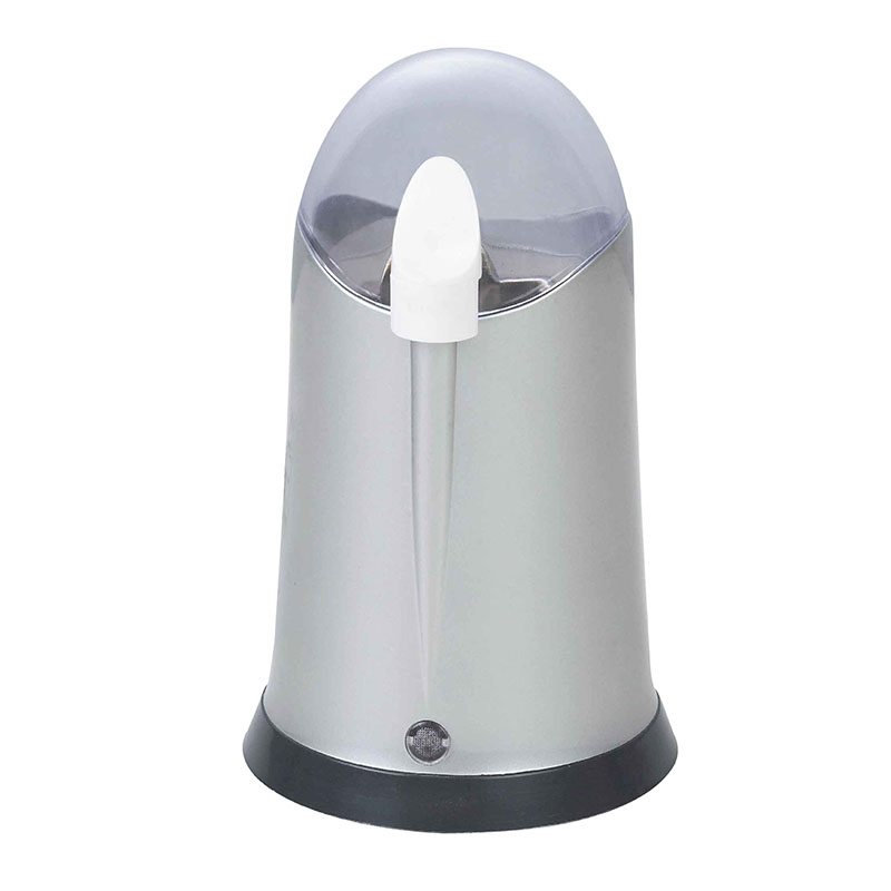 Molino de café portátil mini para el hogar, cocina y viajes, de acero inoxidable, con bajo nivel de ruido, para moler granos de café y especias