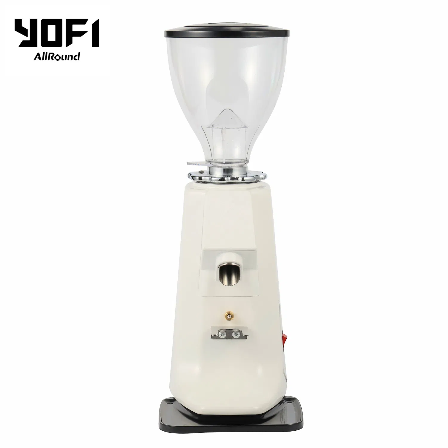 Máquina de Molienda de Frijoles con Control Táctil 64mm Molinillo de Café de Muela Plana para Uso Comercial