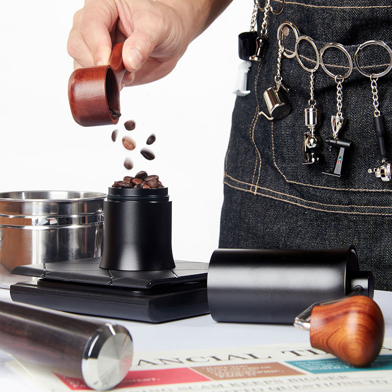 Máquina de espresso personalizada con núcleo de molienda de acero inoxidable, molinillo de café de manivela, diseño fácil de limpiar
