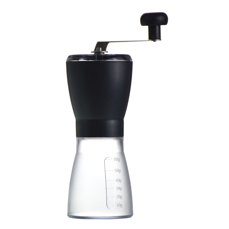 Molino de café manual con ajuste ajustable, molino de muelas cónicas y acero inoxidable cepillado, molinillo de café de grano entero para Aeropress, café de goteo y espresso