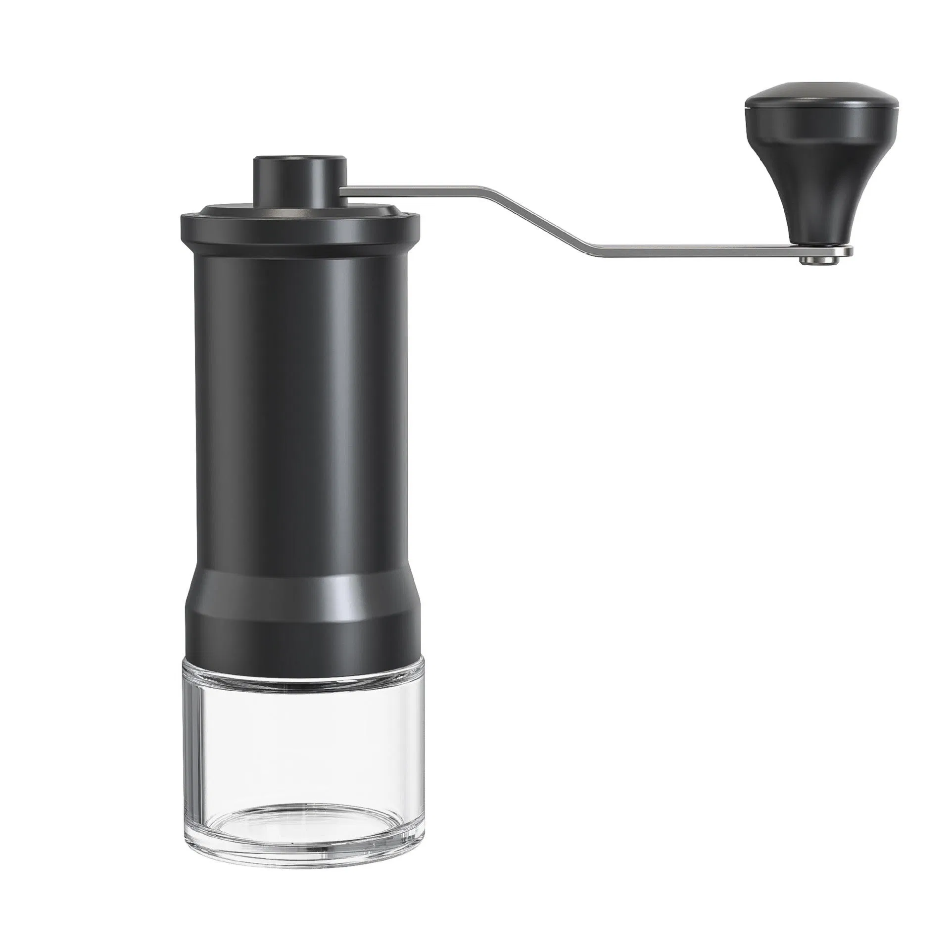 Molino de café manual de acero inoxidable mini portátil, ecológico, con núcleo de cerámica, ajustes ajustables, diseño moderno Bokarsta