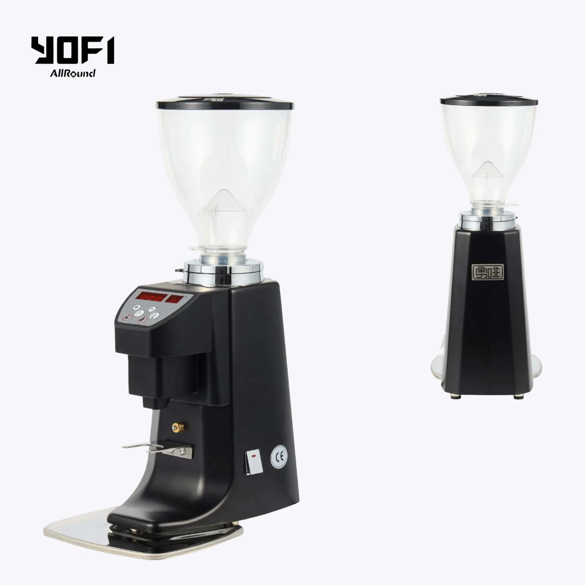 Portable Electric Blade Coffee Grinder for Home Travel or Small Cafe Manual Control Coffee Grinder