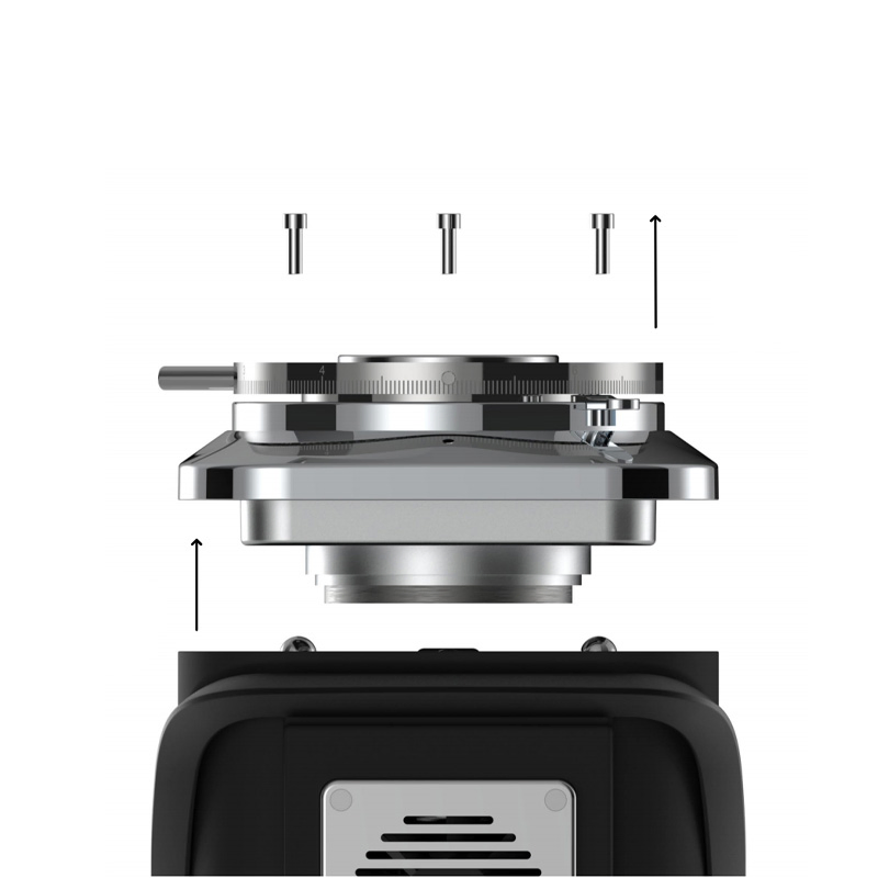 Gran Capacidad de Tolva 220V 83mm Molinillo de Café Automático de Pantalla Táctil Comercial