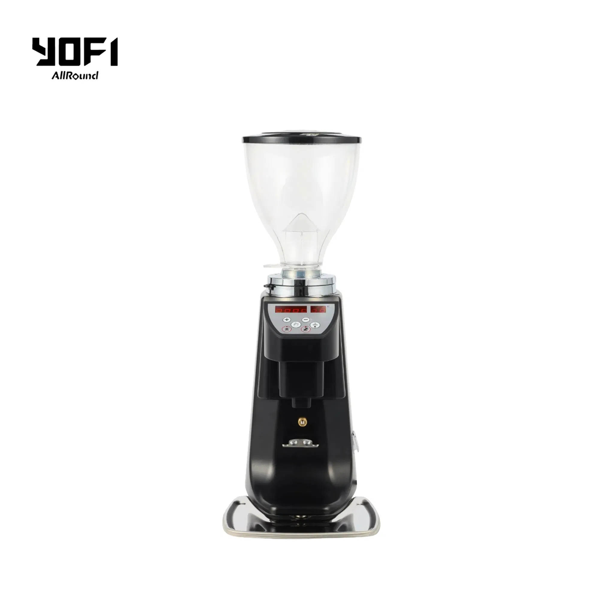Molino de café eléctrico silencioso con molienda de alta precisión para espresso y filtro