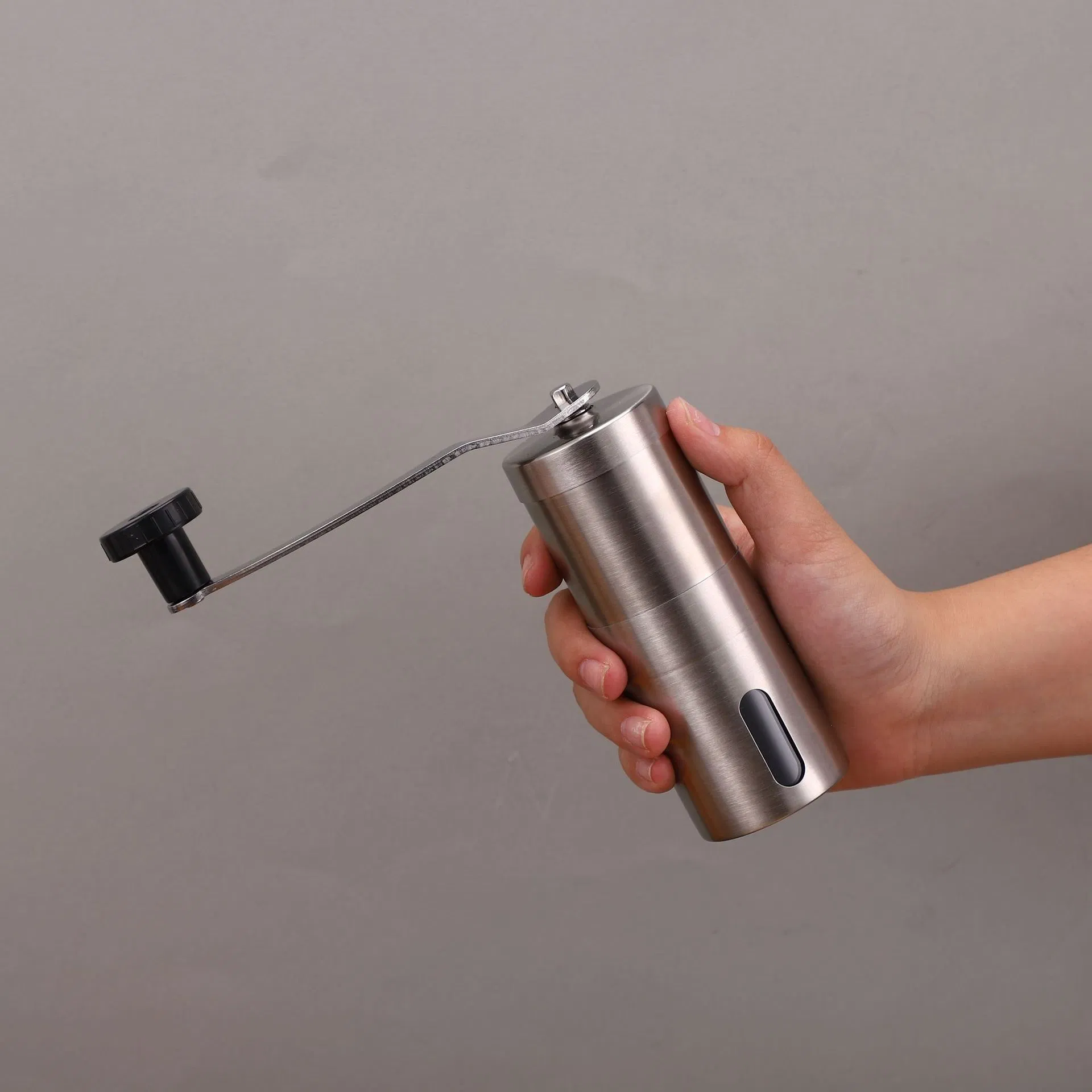 Molino de café manual portátil mini para cocina, máquina de café de mano con molino a precio económico