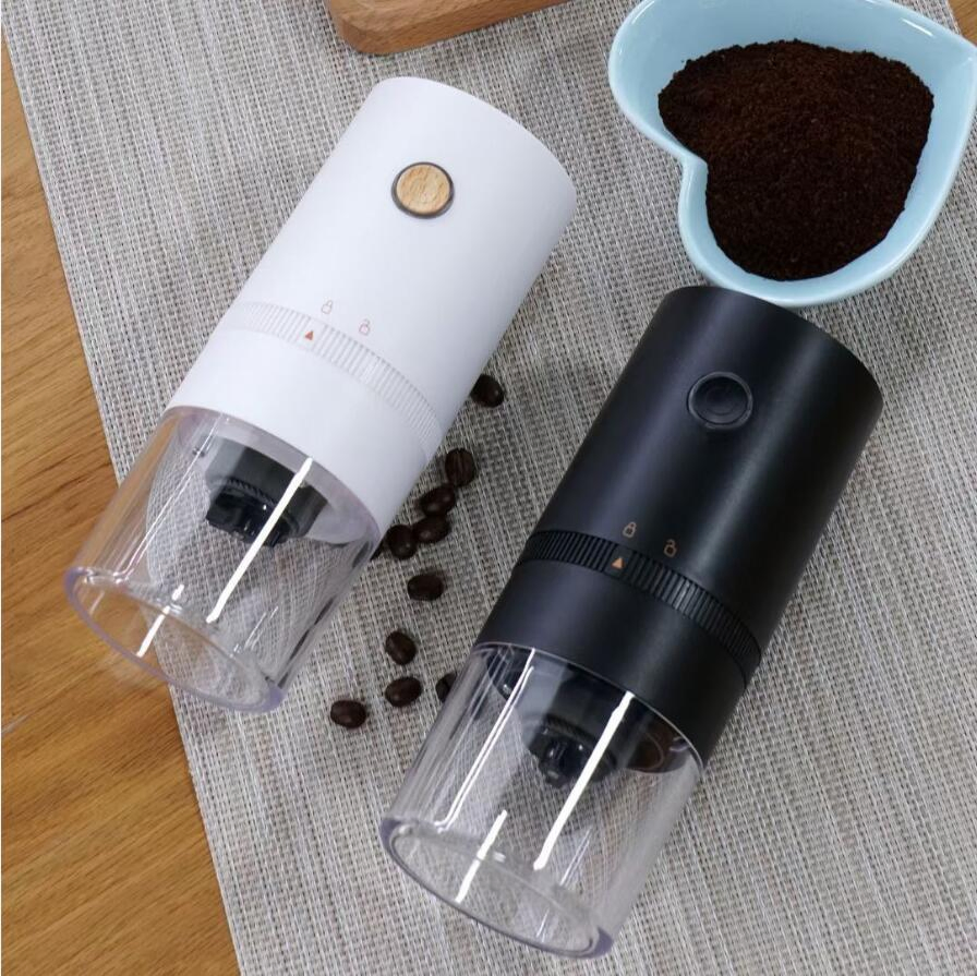 Máquina Molinillo de Frijoles Mini 25g Capacidad Recargable por USB Portátil Automática Eléctrica Molinillo de Café Manual para Acampar al Aire Libre Viaje