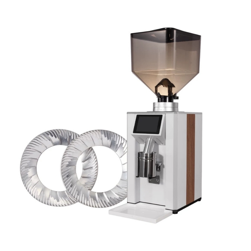Molino de café industrial eléctrico profesional, máquina de molienda manual para café, molino comercial de espresso