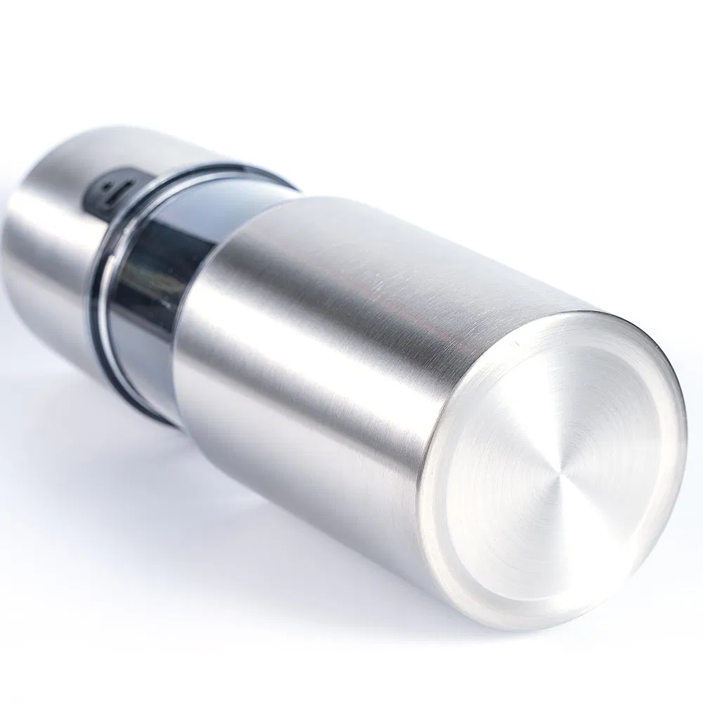 Conjunto de filtro de taza de café portátil multifuncional de acero inoxidable recargable eléctrico pequeño