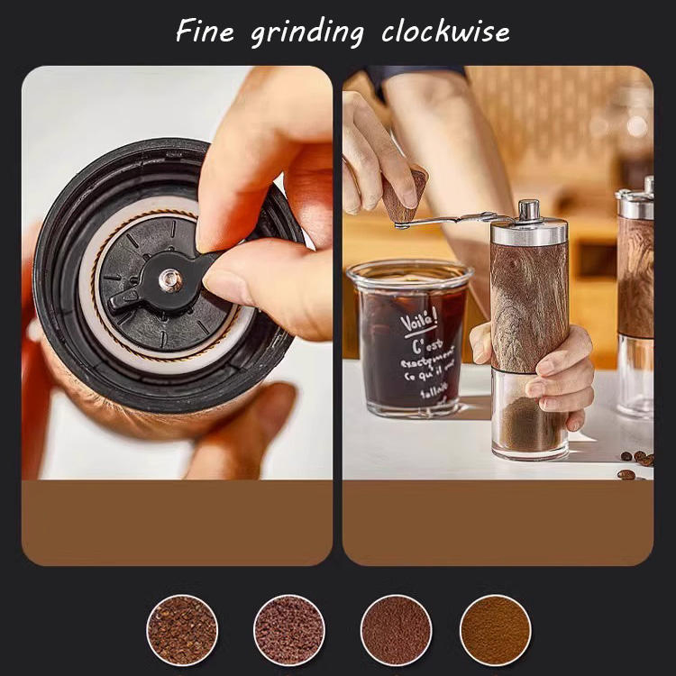 Máquina de café árabe todo en uno, molinillo de café para viajar, acampar y uso en casa