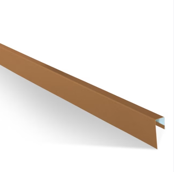 Use with Ceiling and Soffit Panel Galvanized Steel J-Channel