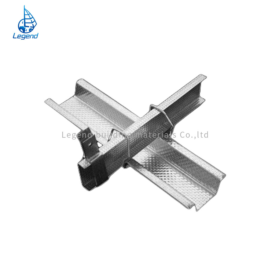 Metal Framing /Steel Profile Metal Stud Track /Omega Furring Channel Gypsum False Dropped Suspended Ceiling System