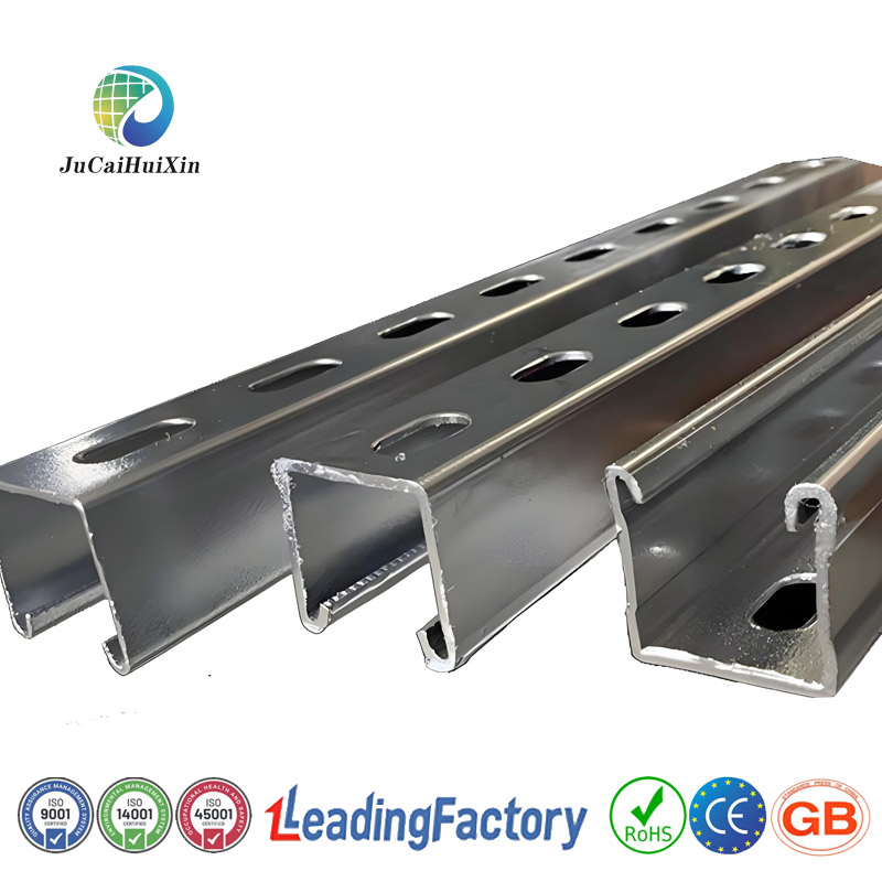 Jchx Hot Dipped Galvanized Steel C U Channel Structure for Solar Systems