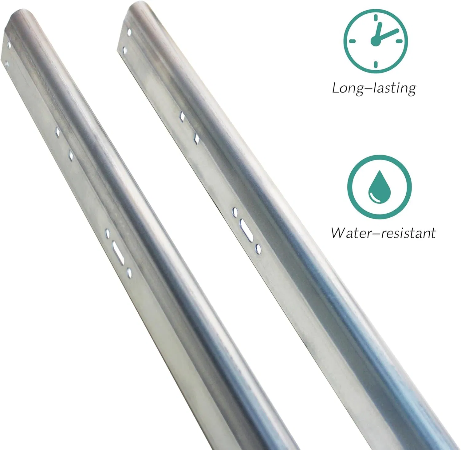 Heavy Duty Steel 8FT Commercial Garage Door Side Vertical Tracks