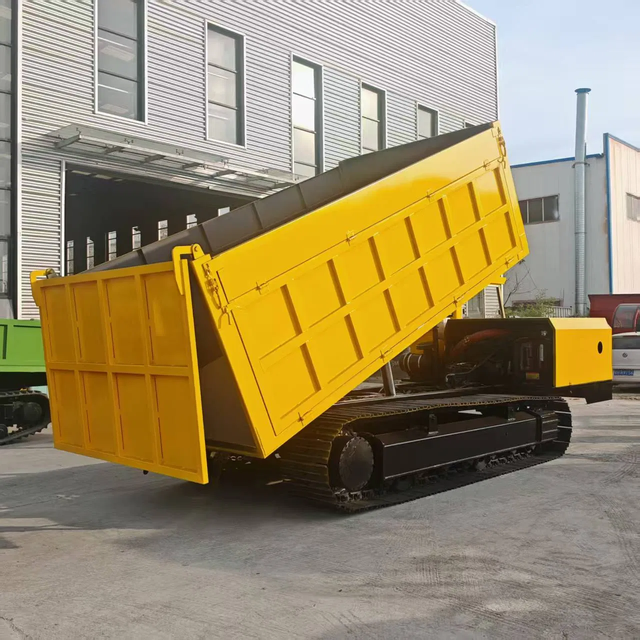 Hydraulic-Driven 20 Ton Steel Track Transport Vehicle for Heavy Loads