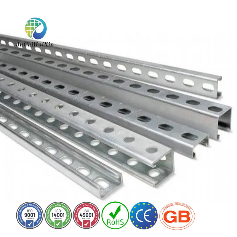 Hot Dipped Galvanized Steel Solar Panel Strut Unistrut Channel for Solar Bracket