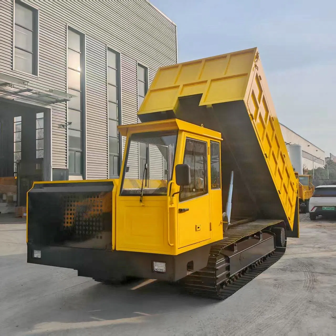 Hydraulic-Driven 20 Ton Steel Track Transport Vehicle for Heavy Loads