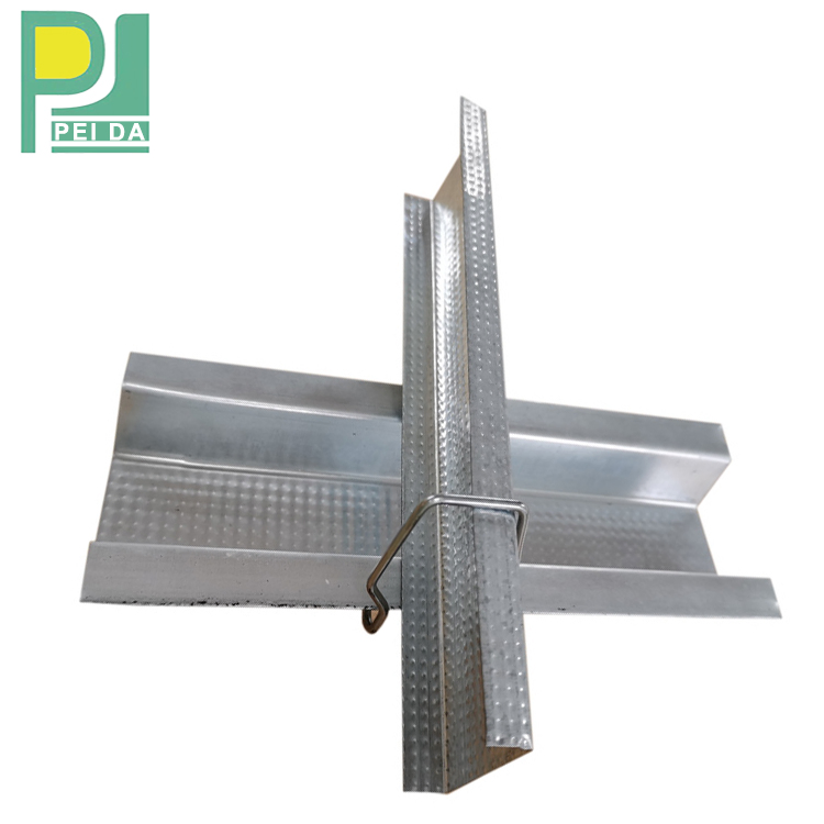 Guangdong Light Weight Steel Frame Manufacture Metal Omega Channel for Gypsum Board Ceiling