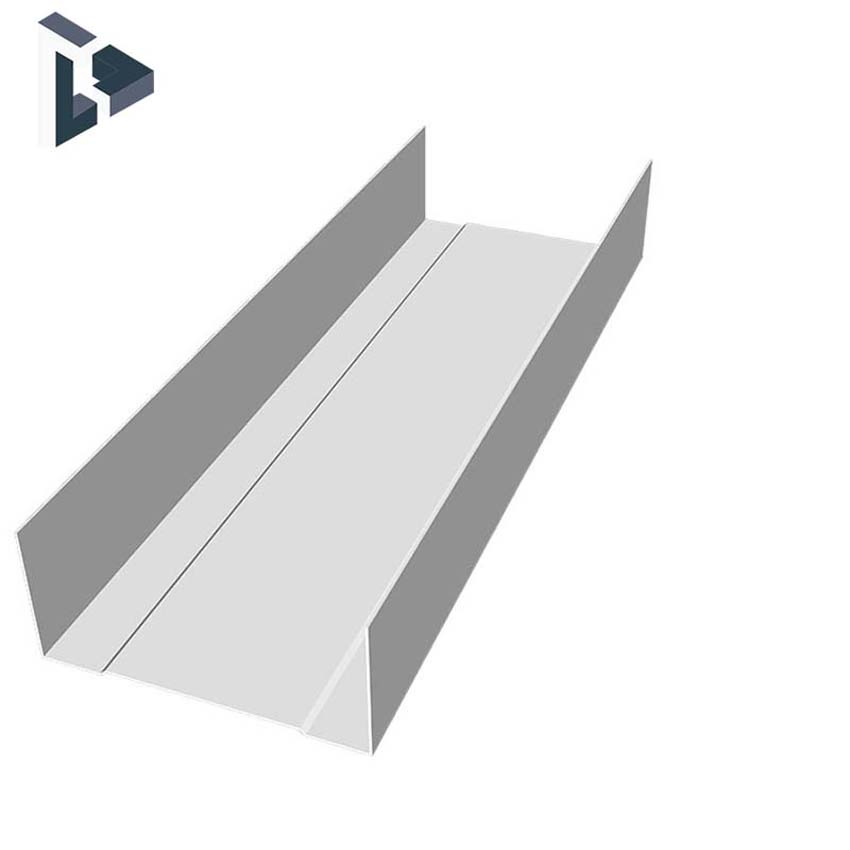 China Supplier Metal Stud Track Galvanized Ceiling Tee Grid C Steel Channel