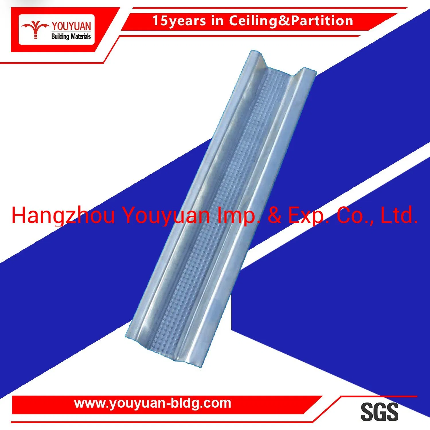 Steel Keel Metal Hat Channel for Suspension Ceiling